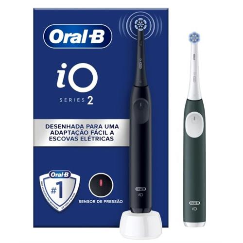ESC.DENTES BRAUN -IO2DUOPRETO+ VERDE
