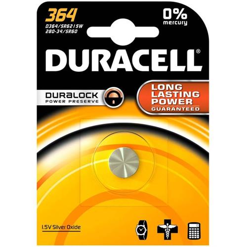 PILHA DURACEL.P/RELOGIO-SR60 -364K1