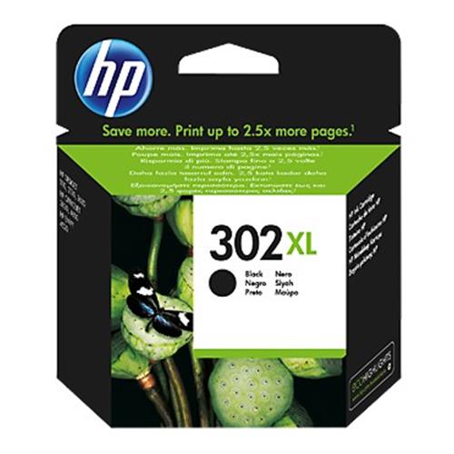 TINT HP Nº302XL PRETO -F6U68AE