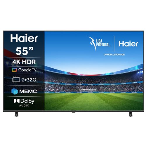 TV HAIER UHD4K-GOOGLETV -H55K85FUX