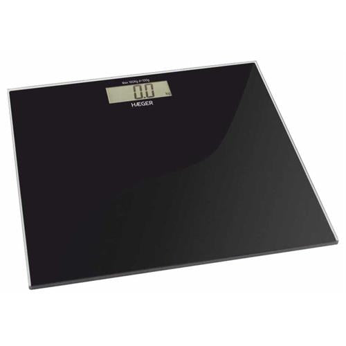 BAL.WC HAEGER DIG.180KG.VIDRO -DARK