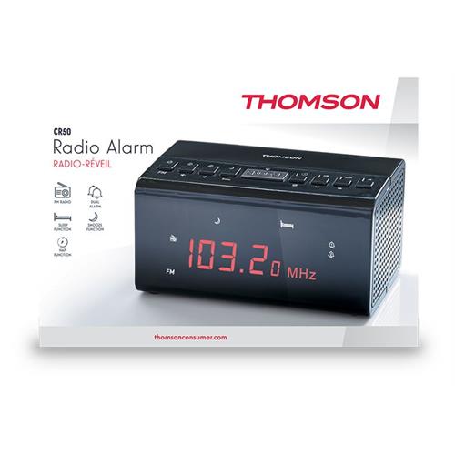 RADIO THOMSON RELOG.2AL.PRETO -CR50