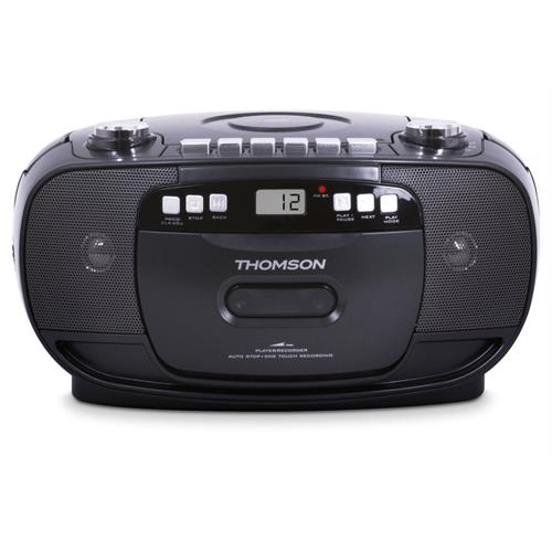 RADIO THOMSON CD/K7-FM-CINZA -RK200CD