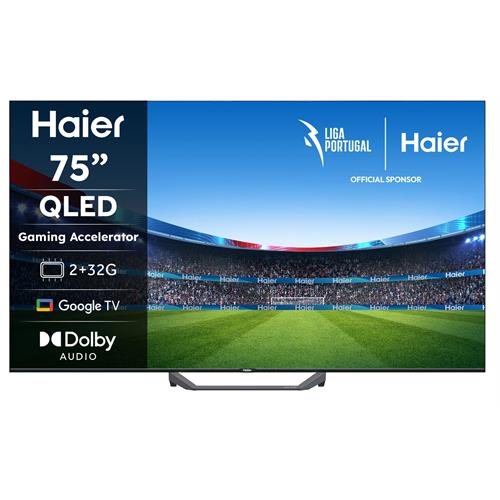 TV HAIER QLED-UHD4K-GOOGTV-H75S80FUX