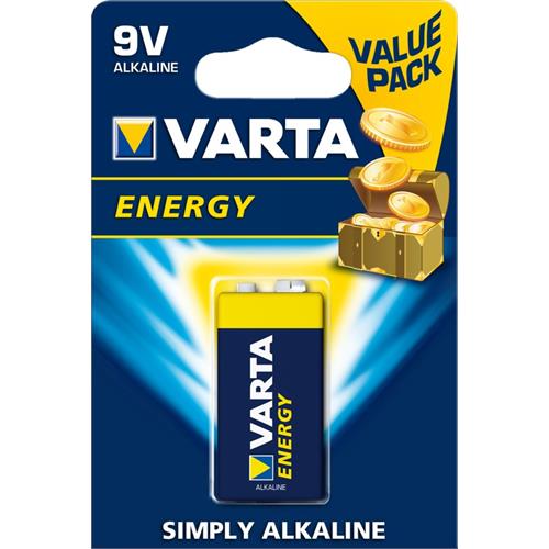 PILHA VARTA ALC.6LR61/9V (1) -4022