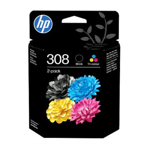 TINT HP Nº308.2PACK.PT/TR-6L6S6UE