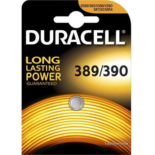 PILHA DURACEL.P/RELOGIO-SR54 -389K1