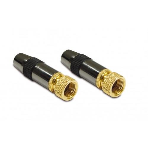 FICHA METRONI.SAT 2xF PLUG M -419102