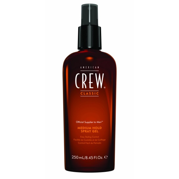 American Crew Medium Hold Spray Gel Control Facil Para El Peinado 250ml