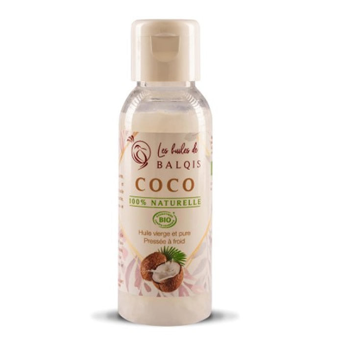 Les Huiles De Balquis Coco Aceite Virgen 100% Orgánico 50ml