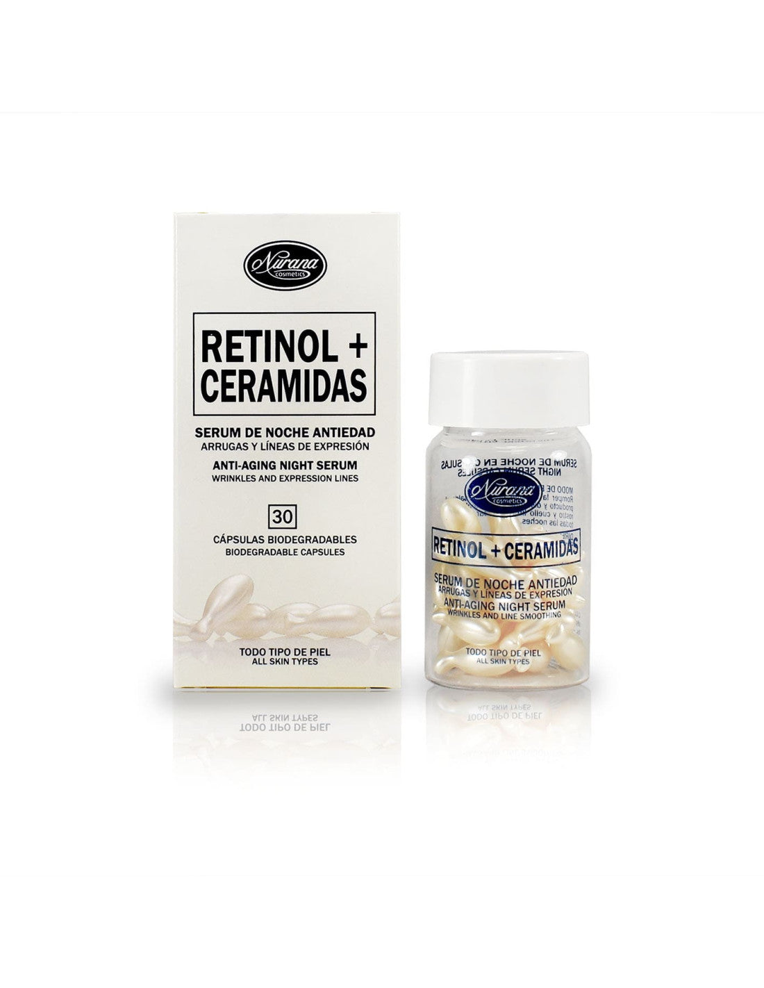 Nurana Serum Retinol 30 Capsulas