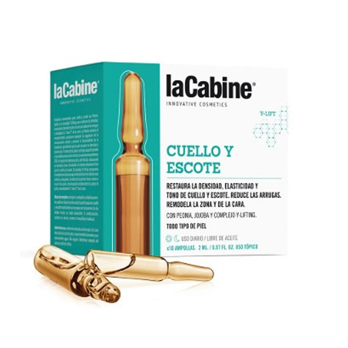 La Cabine Ampollas Cuello Y Escote 10x2ml