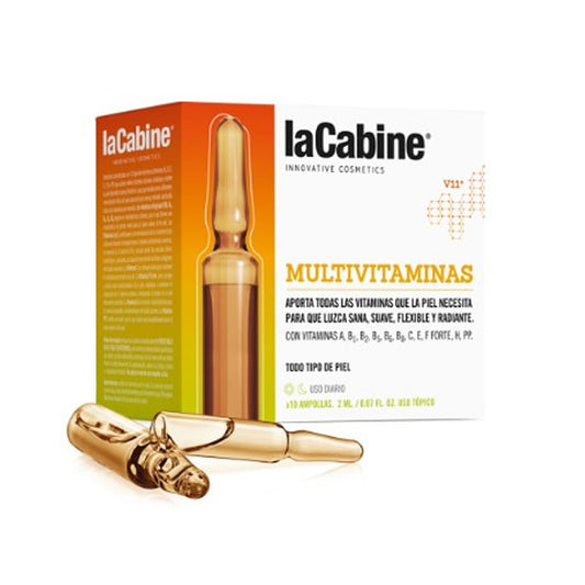 La Cabine Ampollas Multivitaminas 10x2ml