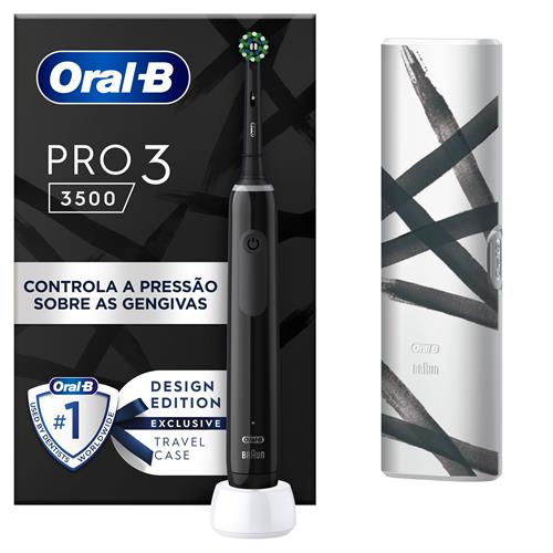 ESC.DENTES BRAUN -PRO3/3500D.E.PRETA