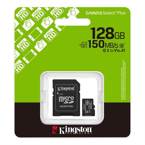 CARTÃO MICROSDHC KINGSTO. -SDCS3/128GB