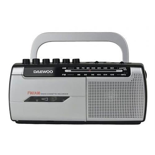 RADIO DAEWOO CASSETE-AM/FM-PT.-DW1107