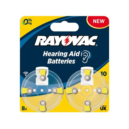 PILHA VARTA ACUST.RAYOVAC10 (8)-1023