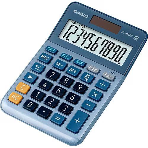 CALCULADORA CASIO SECRETARIA-MS100EM