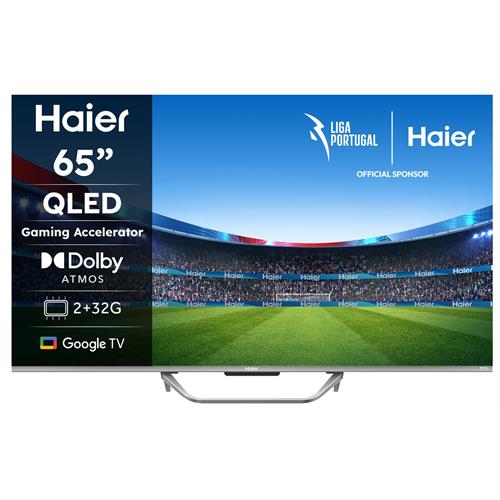 TV HAIER QLED-UHD4K-GOOGTV-H65Q80FUX