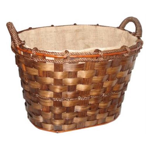 CESTO DELBA P/LENHA-OVAL      -DB797