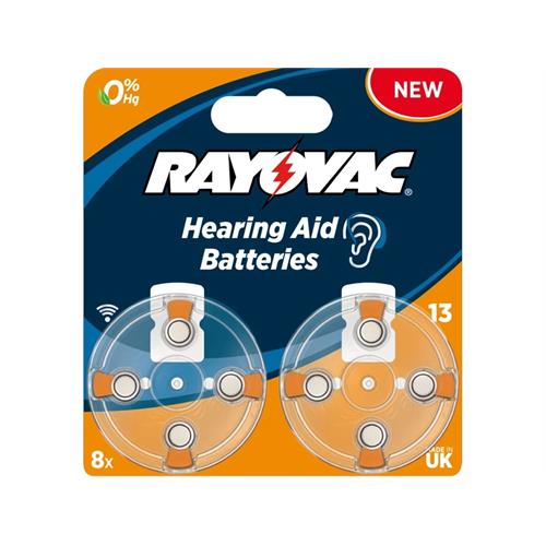 PILHA VARTA ACUST.RAYOVAC13 (8)-1021