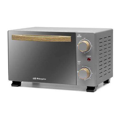 FORNO ORBEGOZ.10L.800W.TEMPORIZA-HO995
