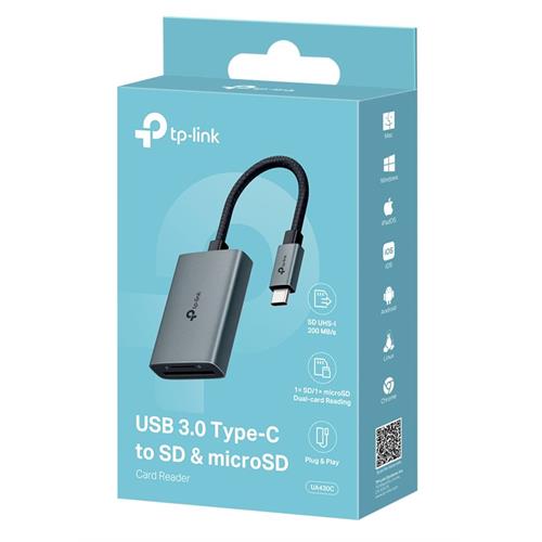 ADAPT TP-LINK USB-C SD&MICROSD  UA430C