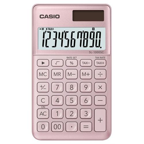 CALCULADORA CASIO BOLSO  -SL1000SCPK