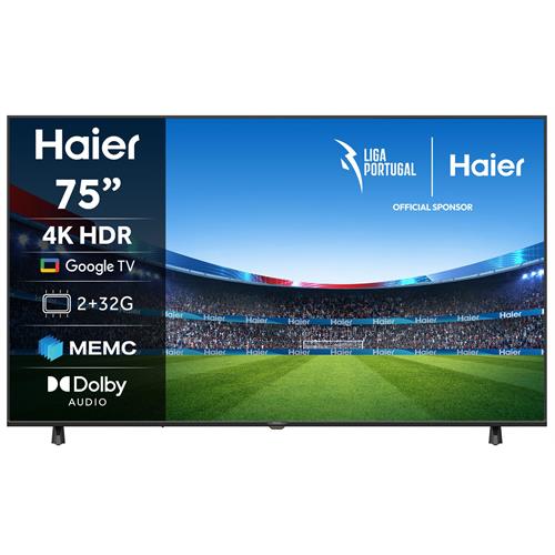 TV HAIER UHD4K-GOOGLETV-WF-H75K85FUX