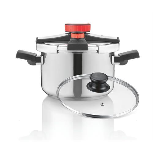 PAN.PR HAEGER 8L.INOX -EASYCOOKER2IN1