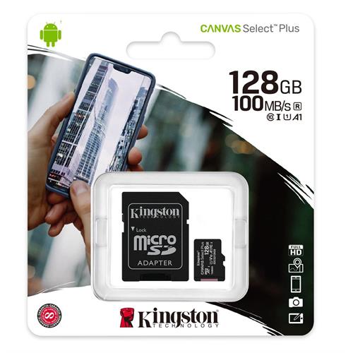 CARTÃO MICROSDHC KINGSTO. -SDCS2/128GB