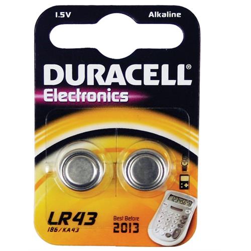 PILHA DURACEL.ESP.ELECTR.LR43    -43K2