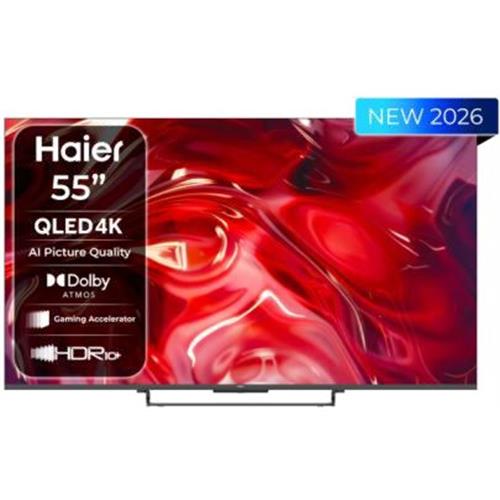 TV HAIER QLED-UHD4K-GOOGTV-H55S85GUX