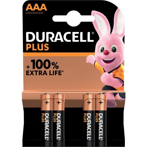 PILHA DURACEL.            -MLPLUSK4AAA