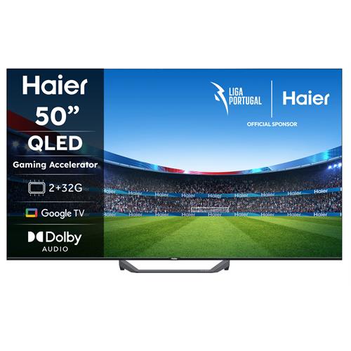 TV HAIER QLED-UHD4K-GOOGTV-H50S80FUX