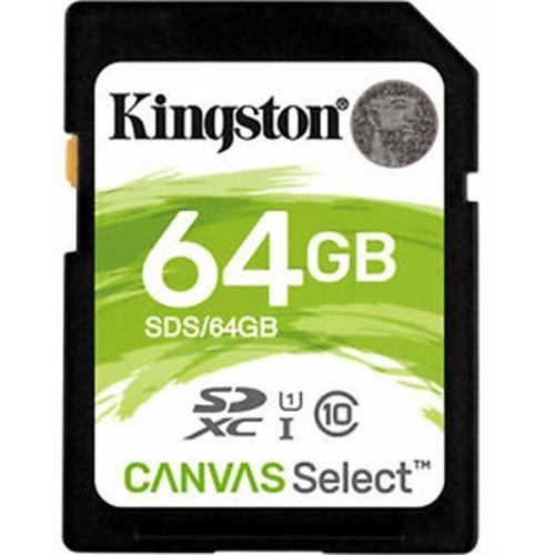 CARTÃO SDXC KINGSTO.       -SDS2/ 64GB