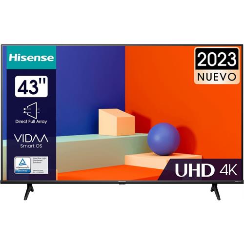 TV HISENSE UHD4K-SMTV-3HDMI-2USB-43A6K