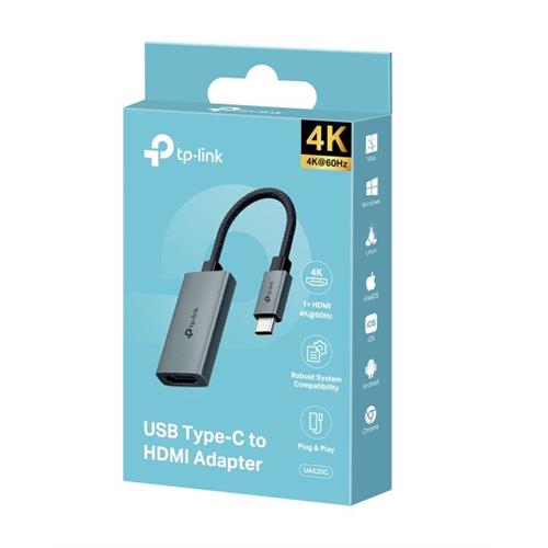 ADAPT. TP-LINK USB TYPE-CtoHDMI UA520C